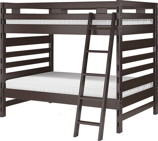 Creekside Charcoal Full/Full Bunk Bed - Thumbnail - Image 2