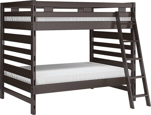 Creekside Charcoal Full/Full Bunk Bed - Thumbnail - Image 1