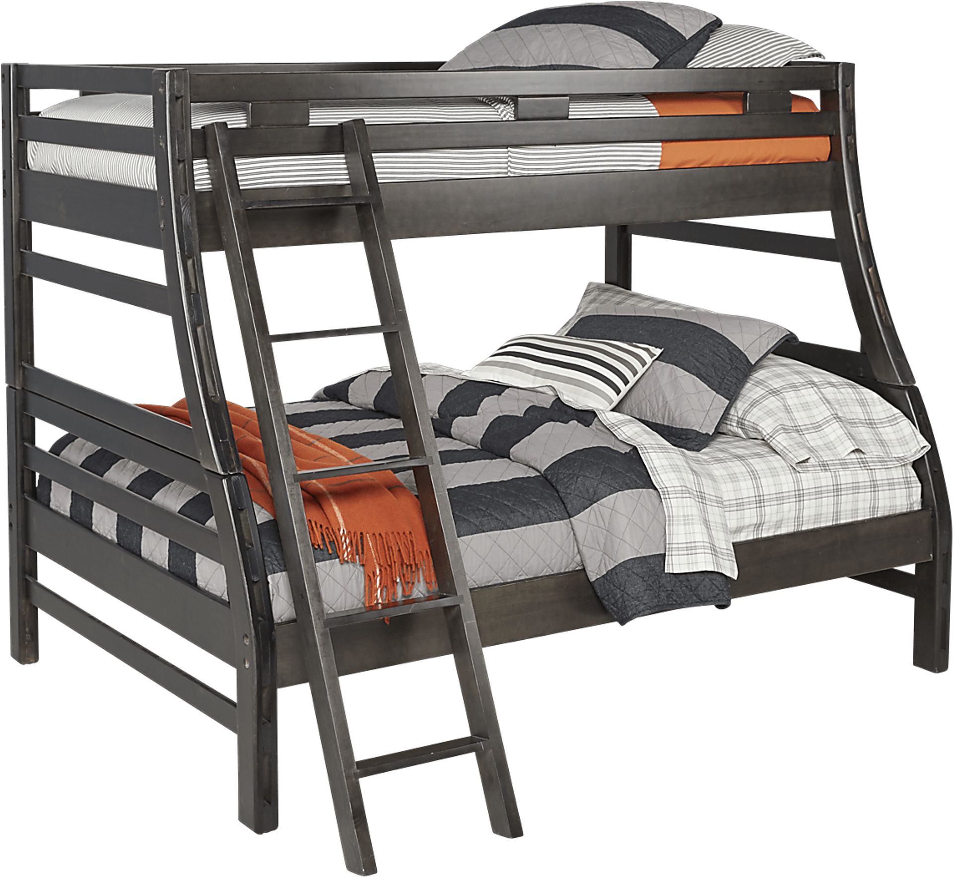 Creekside Charcoal Twin/Full Bunk Bed - Image 1