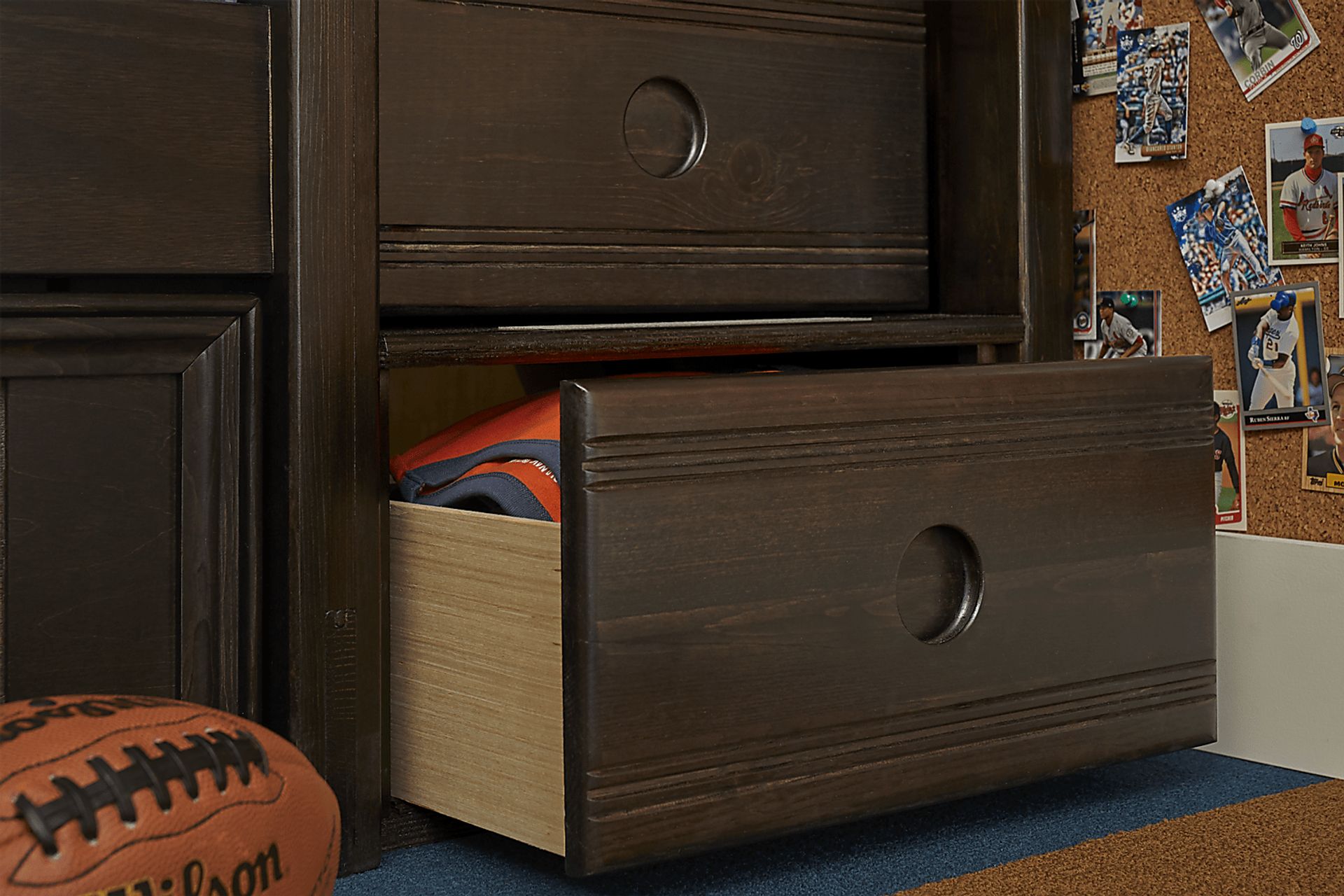 Creekside Charcoal Twin/Full Step Bunk with Chest - Image 4