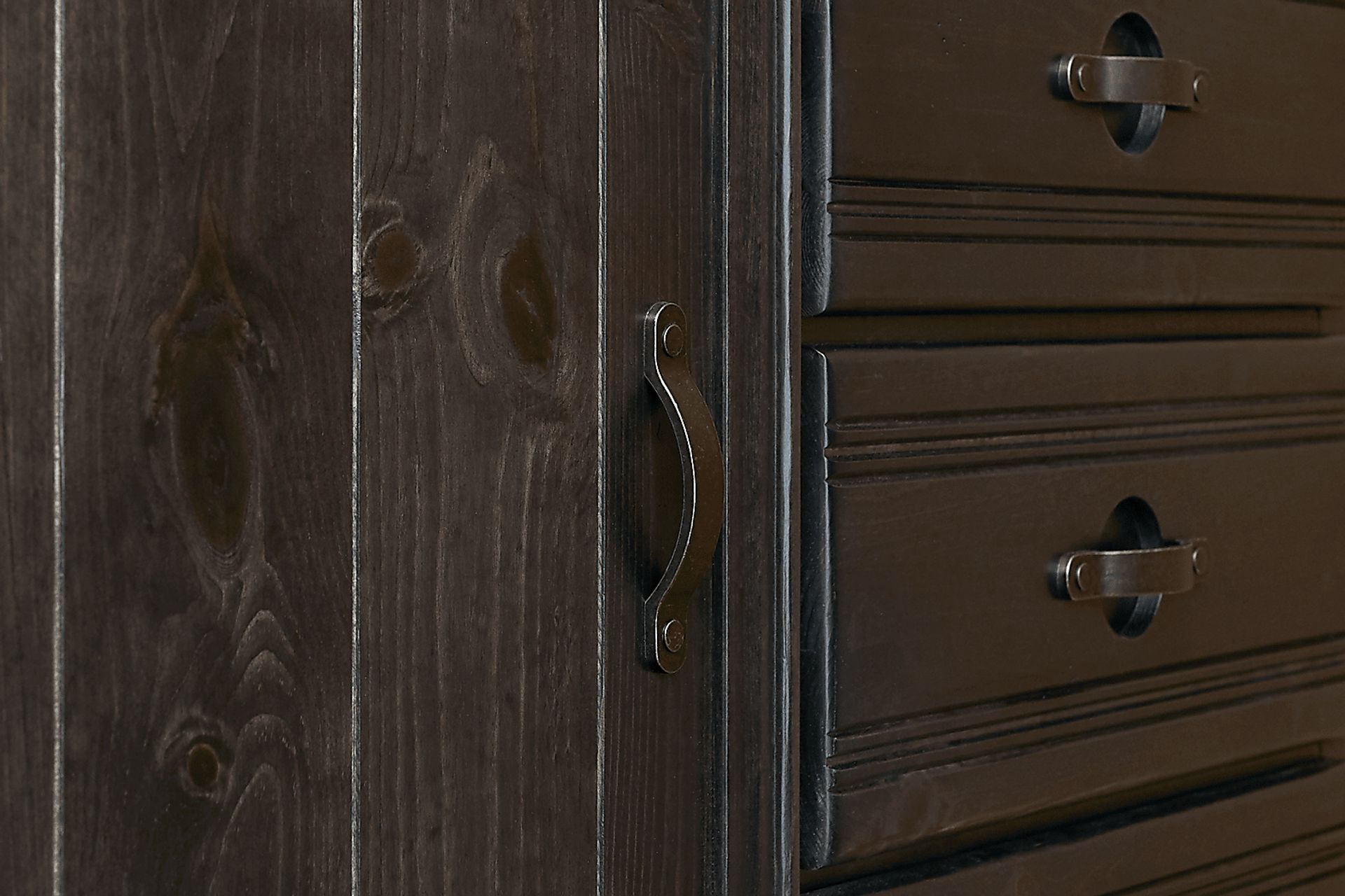 Creekside Charcoal Twin/Full Student Loft Bed with Chest - Image 5