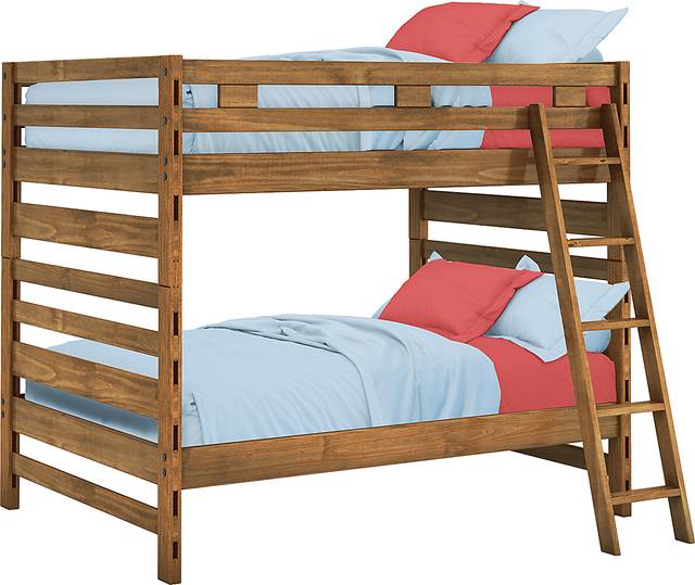 Creekside Chestnut Full/Full Bunk Bed - Thumbnail - Image 1