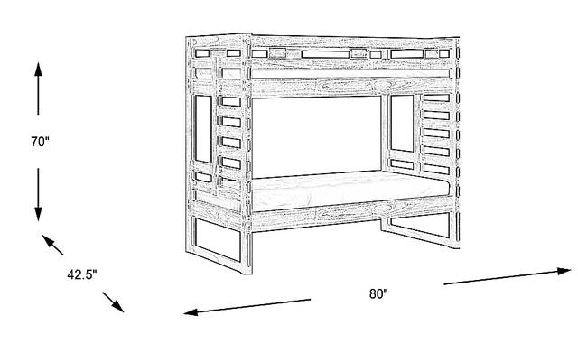 Dimension Image. Please refer to the Dimension Tab on this page for dimension details.