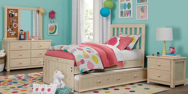 Creekside Stone Wash 5 Pc Full Slat Bedroom - Thumbnail - Image 1