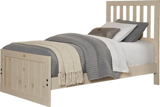Creekside Stone Wash 3 Pc Full Slat Bed - Thumbnail - Image 1