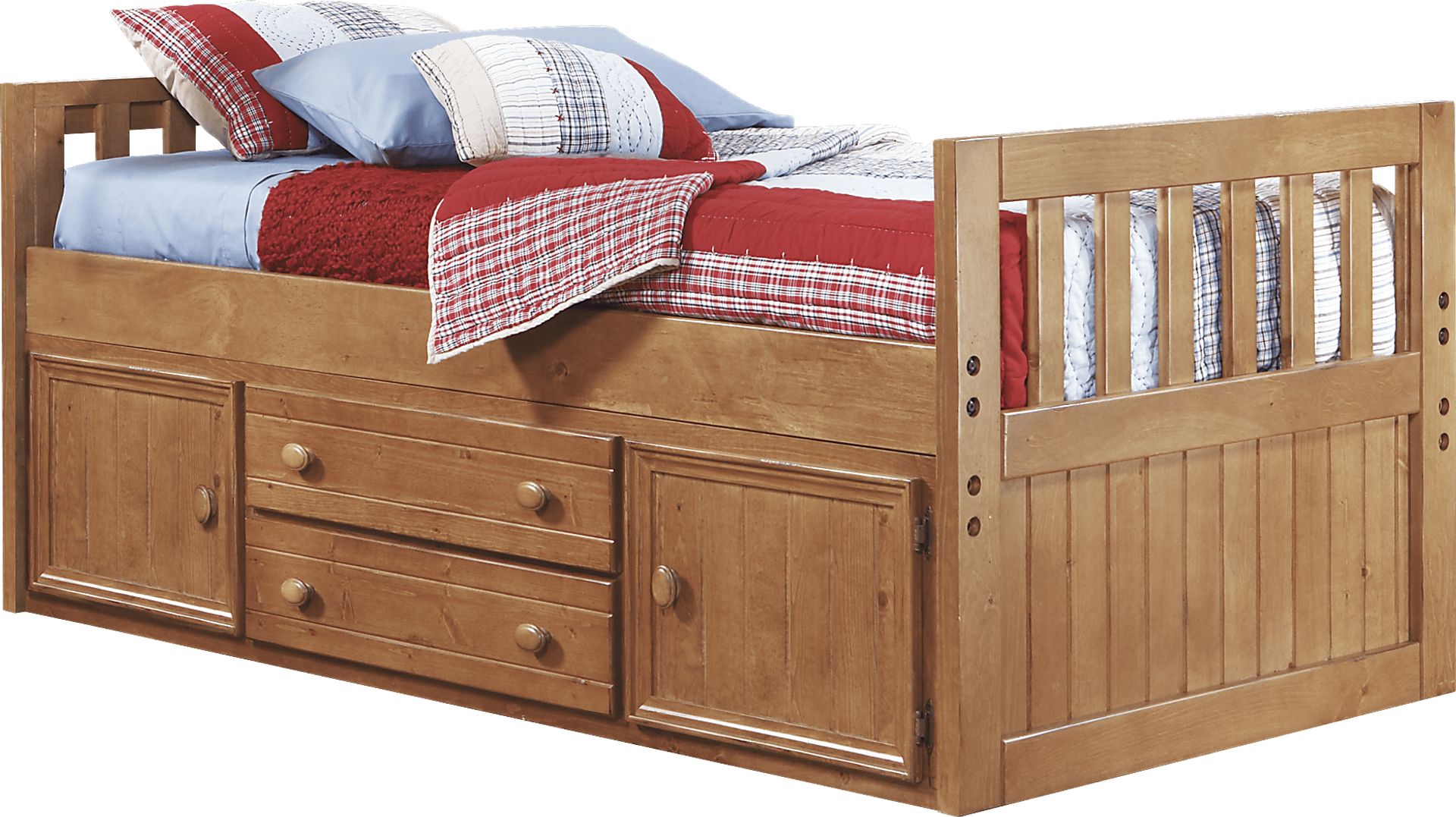 Creekside Taffy 3 Pc Twin Captain's Bed - Image 1