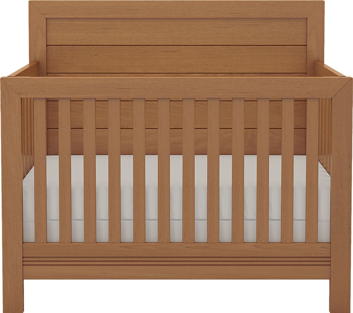 Creekside Taffy Light Wood Crib Rooms to Go