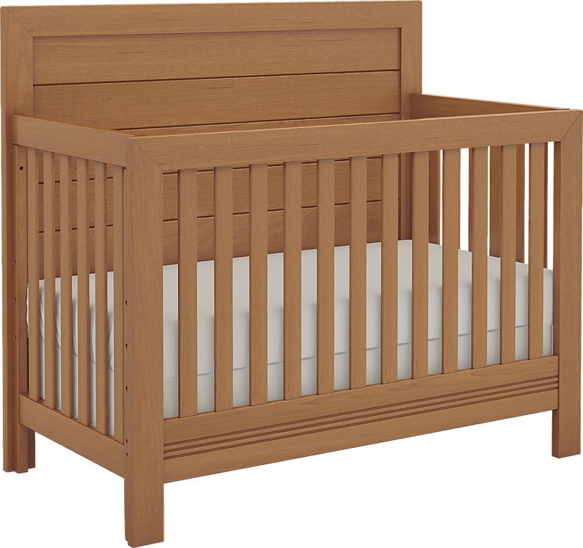 Creekside 4 Pc Taffy Light Wood Bedroom Set With Dresser & Changing Set ...