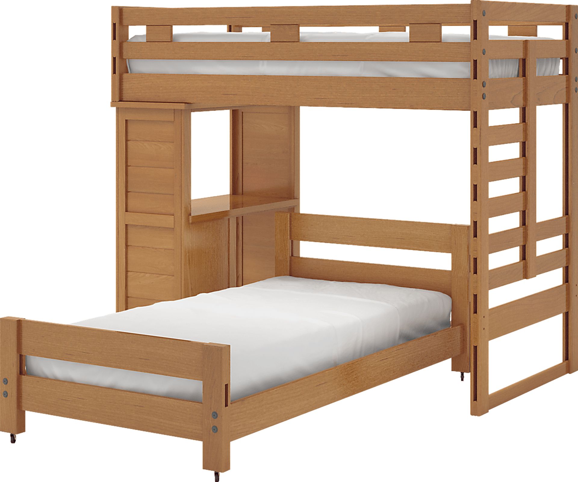 Creekside Taffy Twin/Twin Student Bunk Bed with Desk - Image 3