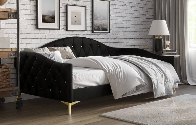 Crefeld Black Twin Daybed - Thumbnail - Image 2