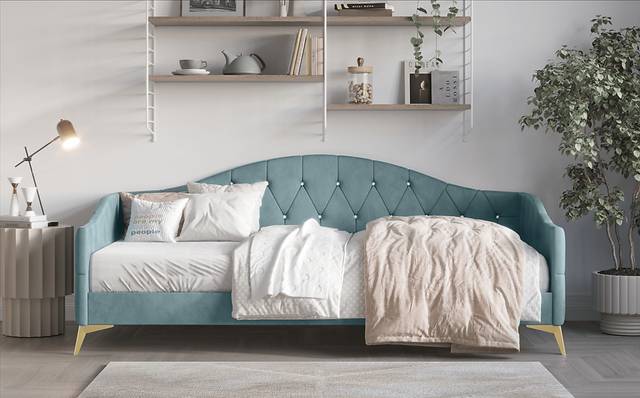 Crefeld Blue Twin Daybed - Thumbnail - Image 3