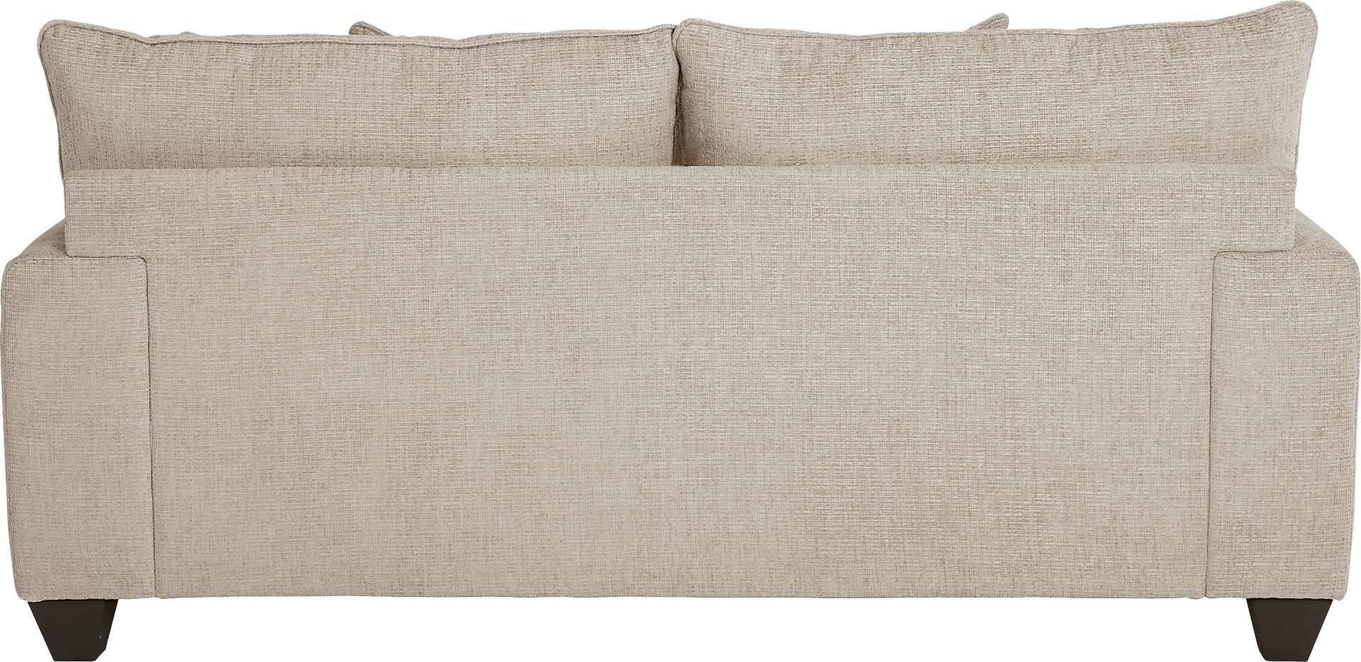 Crescent Bay Beige Gel Foam Sleeper Loveseat - Image 3