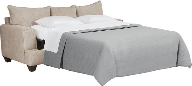 Crescent Bay Beige Sleeper Sofa - Thumbnail - Image 2