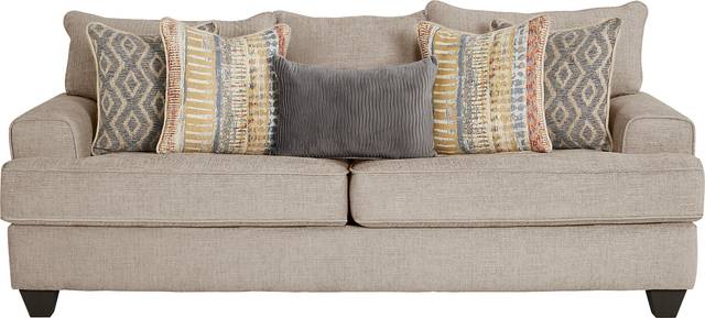 Crescent Bay Beige Sleeper Sofa - Thumbnail - Image 1