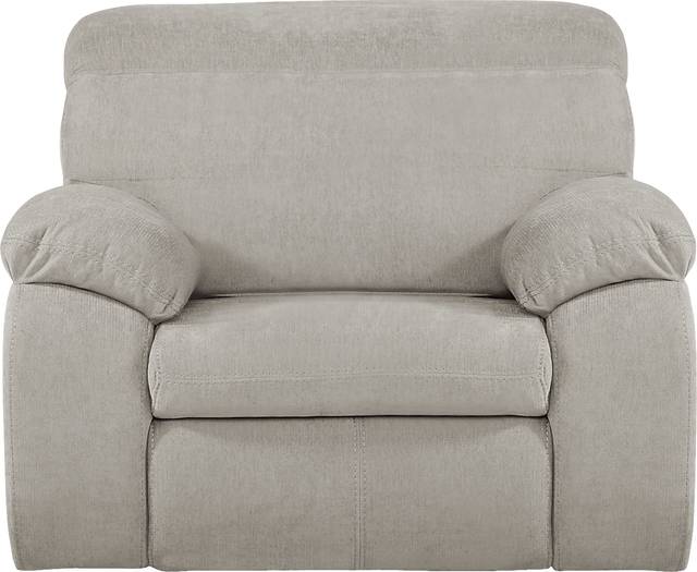 Crescent Place Gray Power Recliner - Thumbnail - Image 2