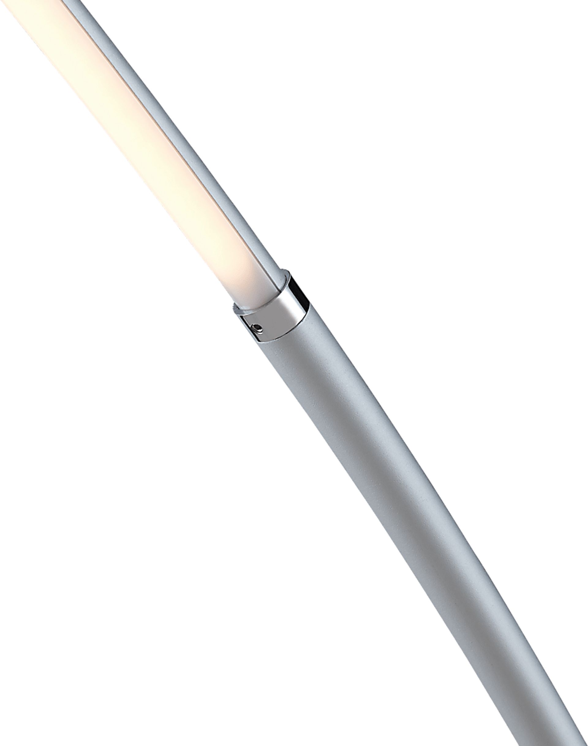 Crescentt Silver Floor Lamp - Image 3