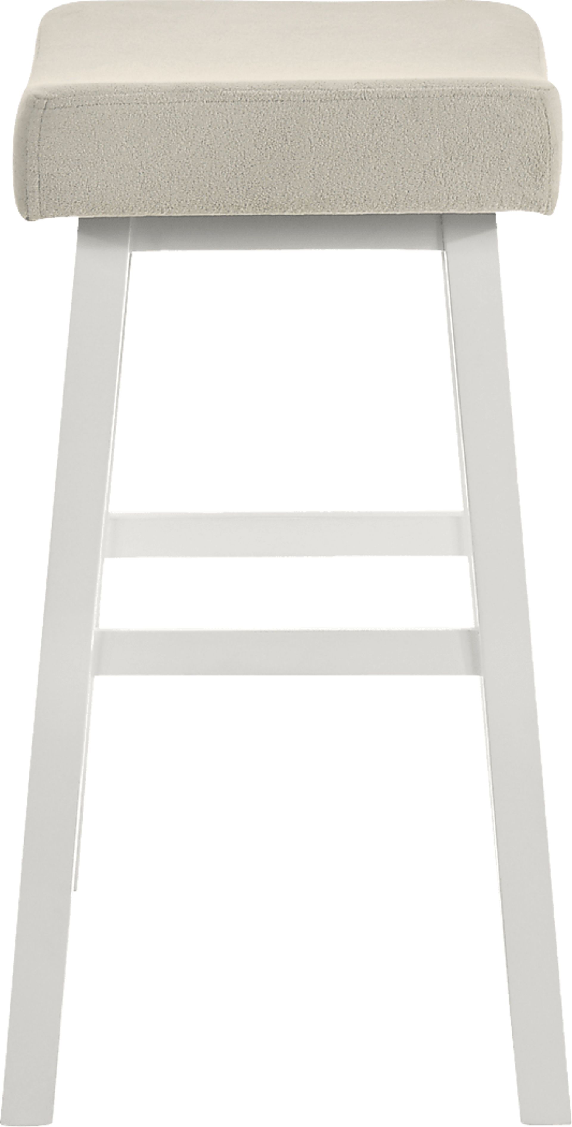 Crescroft White Barstool - Image 3