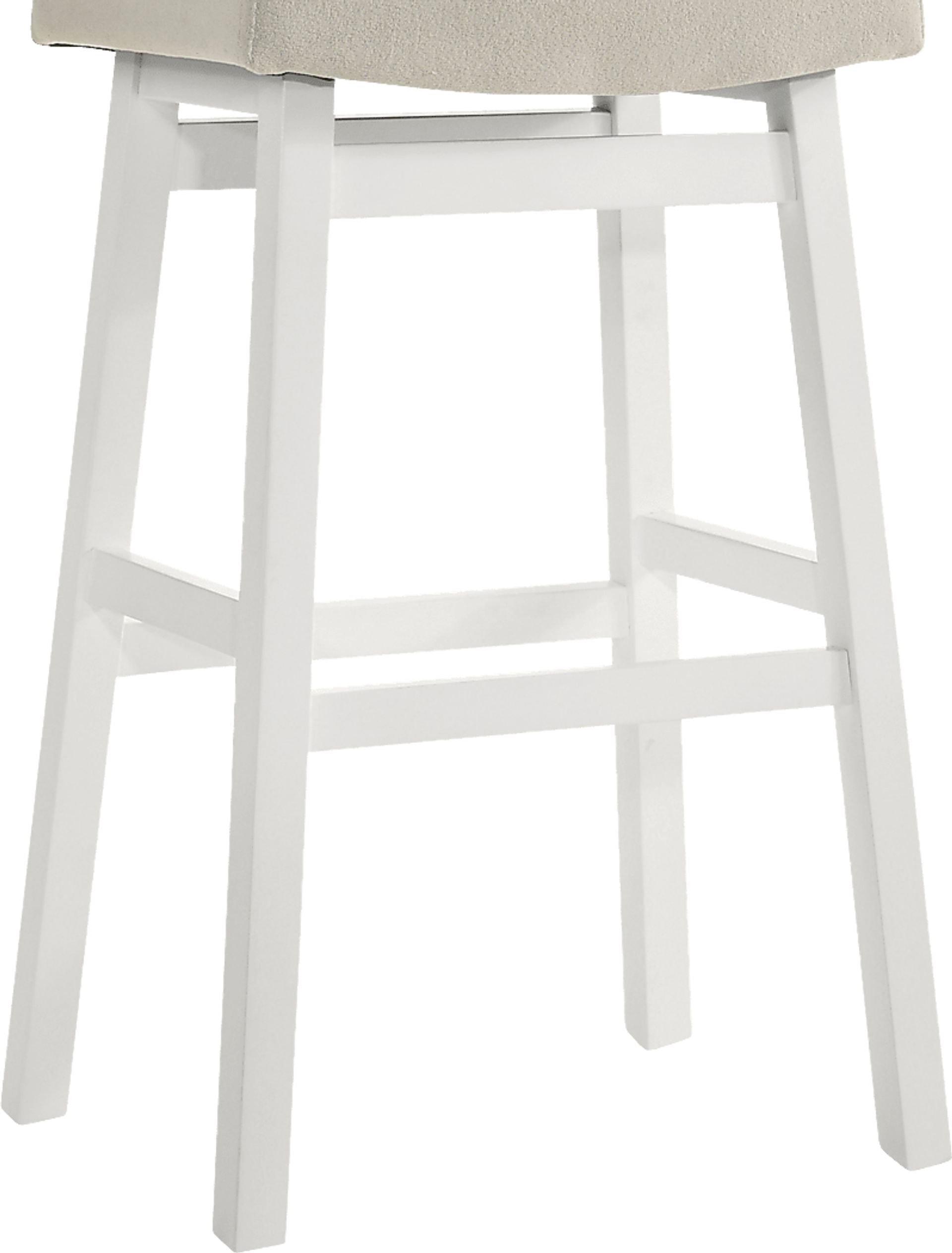 Crescroft White Barstool - Image 4