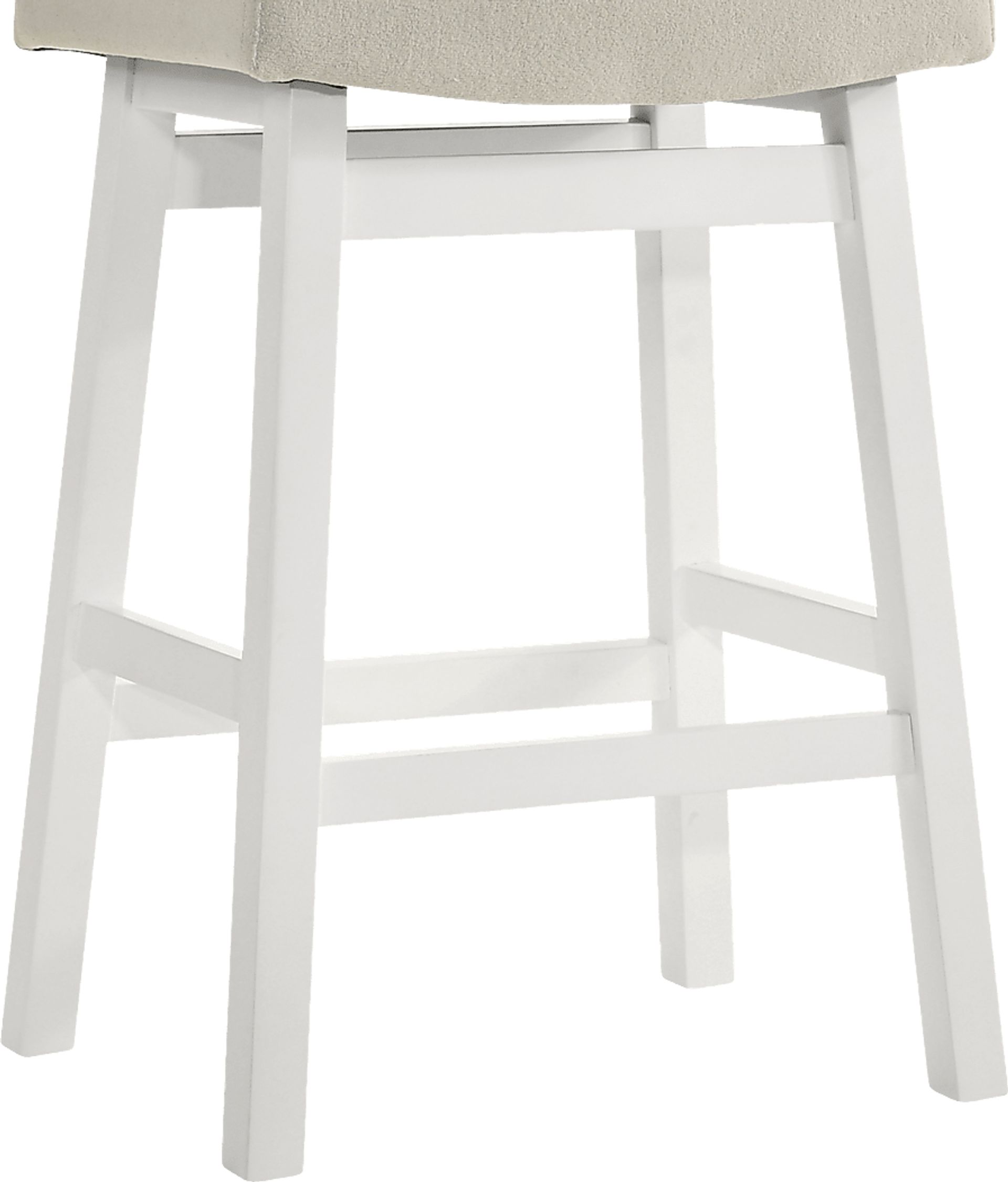 Crescroft White Counter Height Stool - Image 4