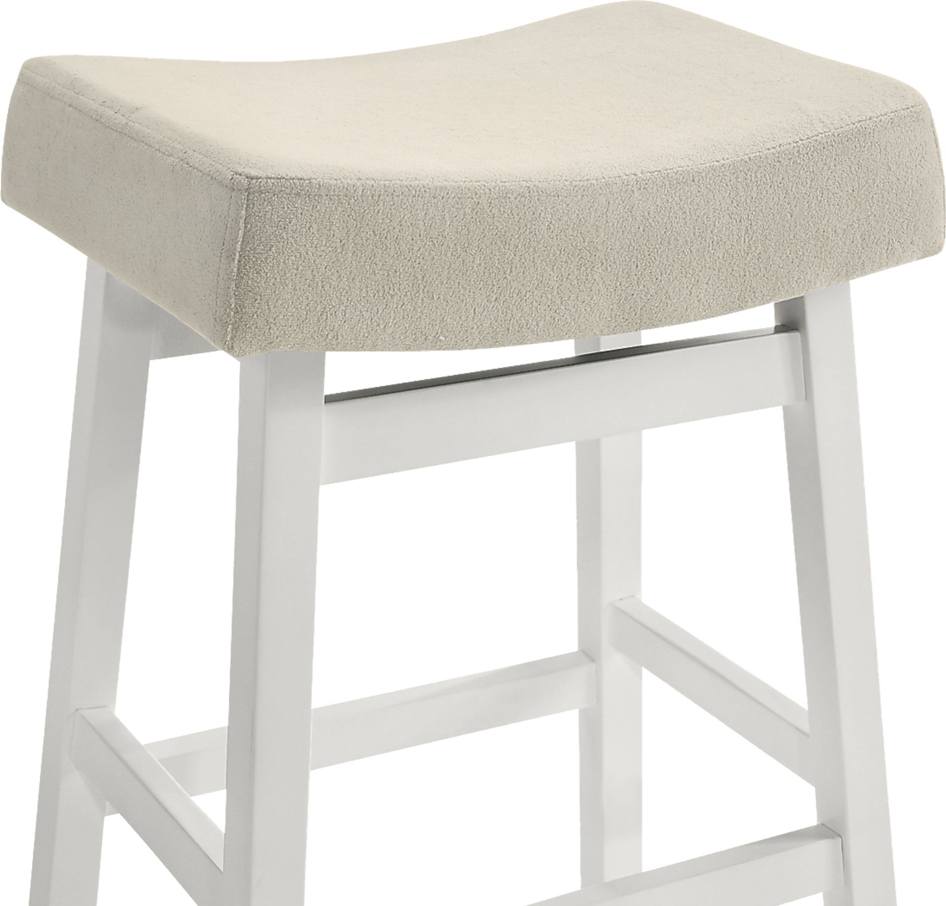 Crescroft White Counter Height Stool - Image 5