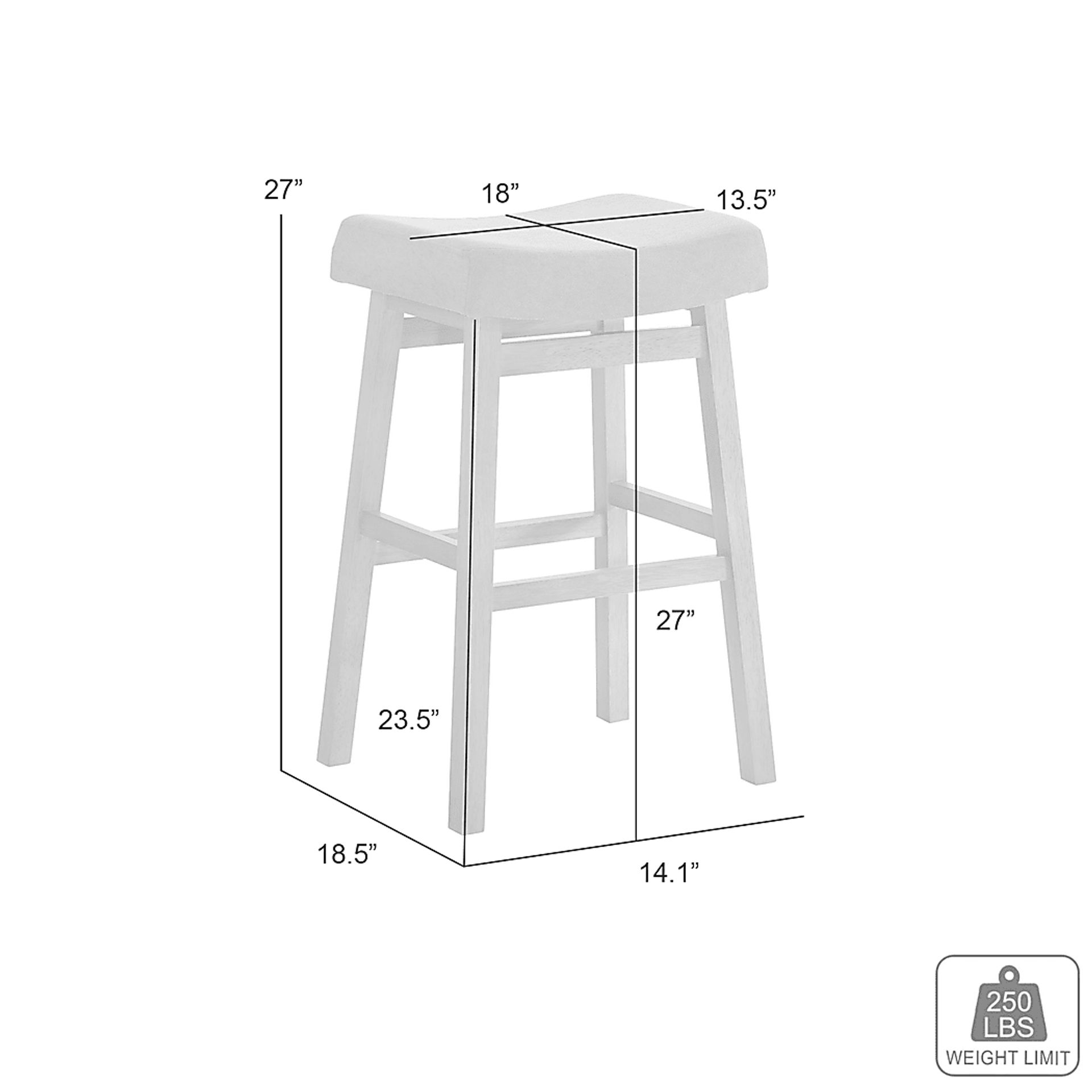 Crescroft White Counter Height Stool - Image 9
