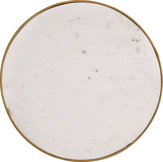 Creselle Brass Side Table - Thumbnail - Image 4