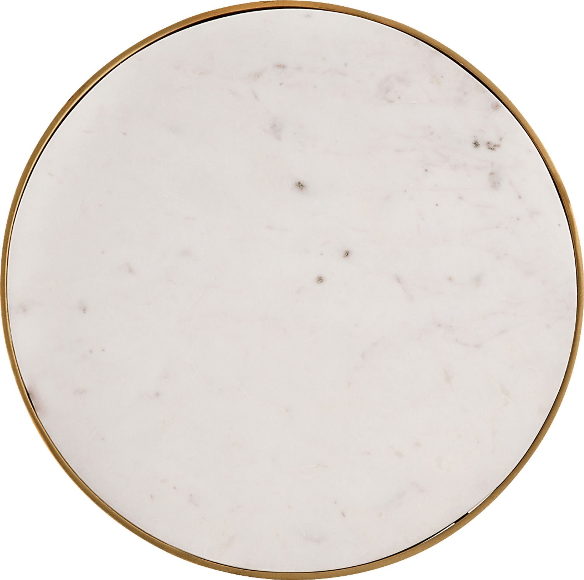 Creselle Brass Side Table - Image 4