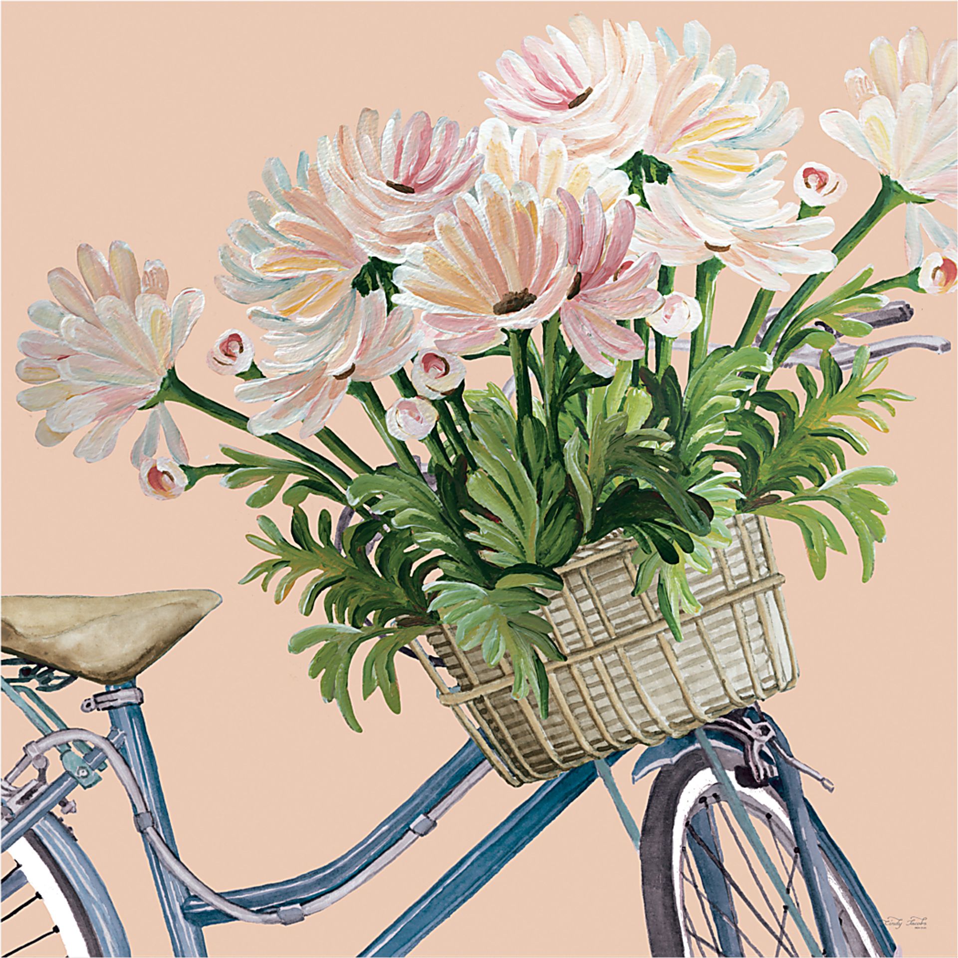 Cresfair Pink Wall Art - Image 1