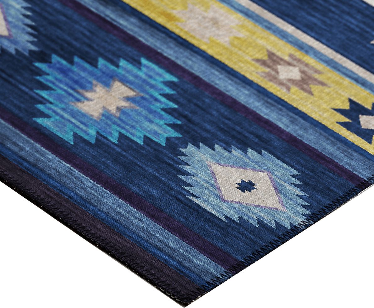 Barinza Blue 3' x 5' Rug