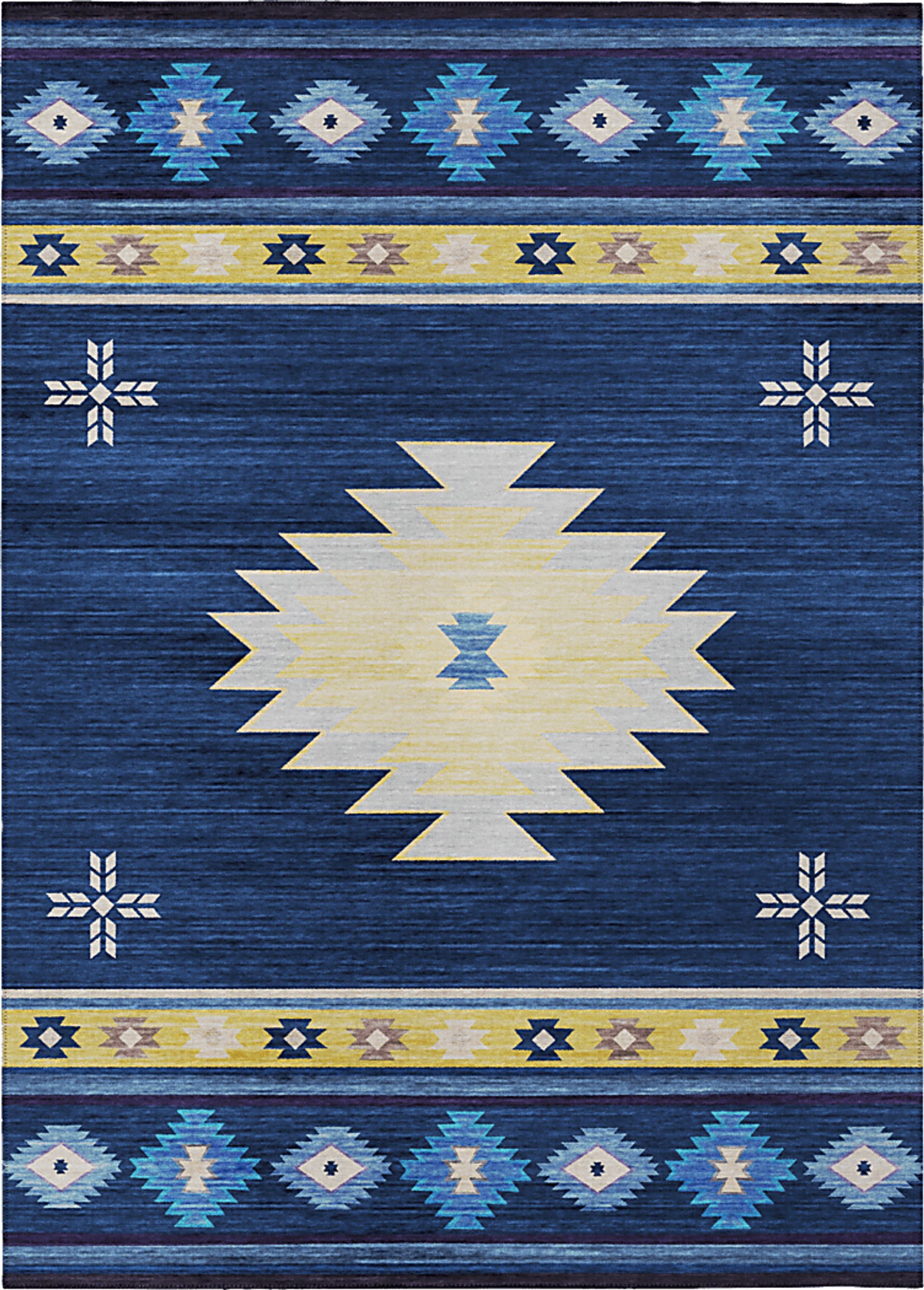 Barinza Blue 8' x 10' Rug - Image 1