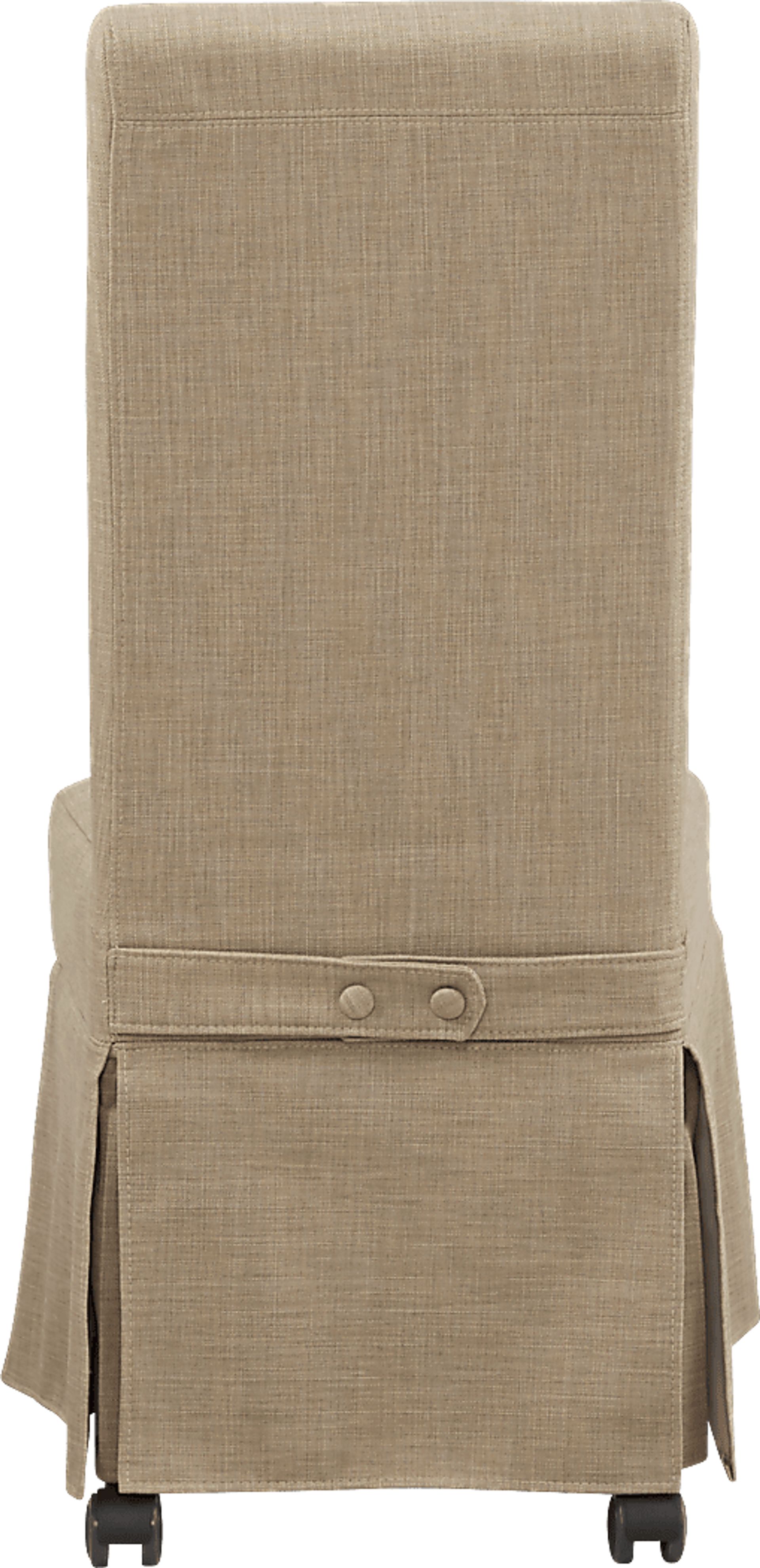 Crespin Camel Side Chair - Image 2