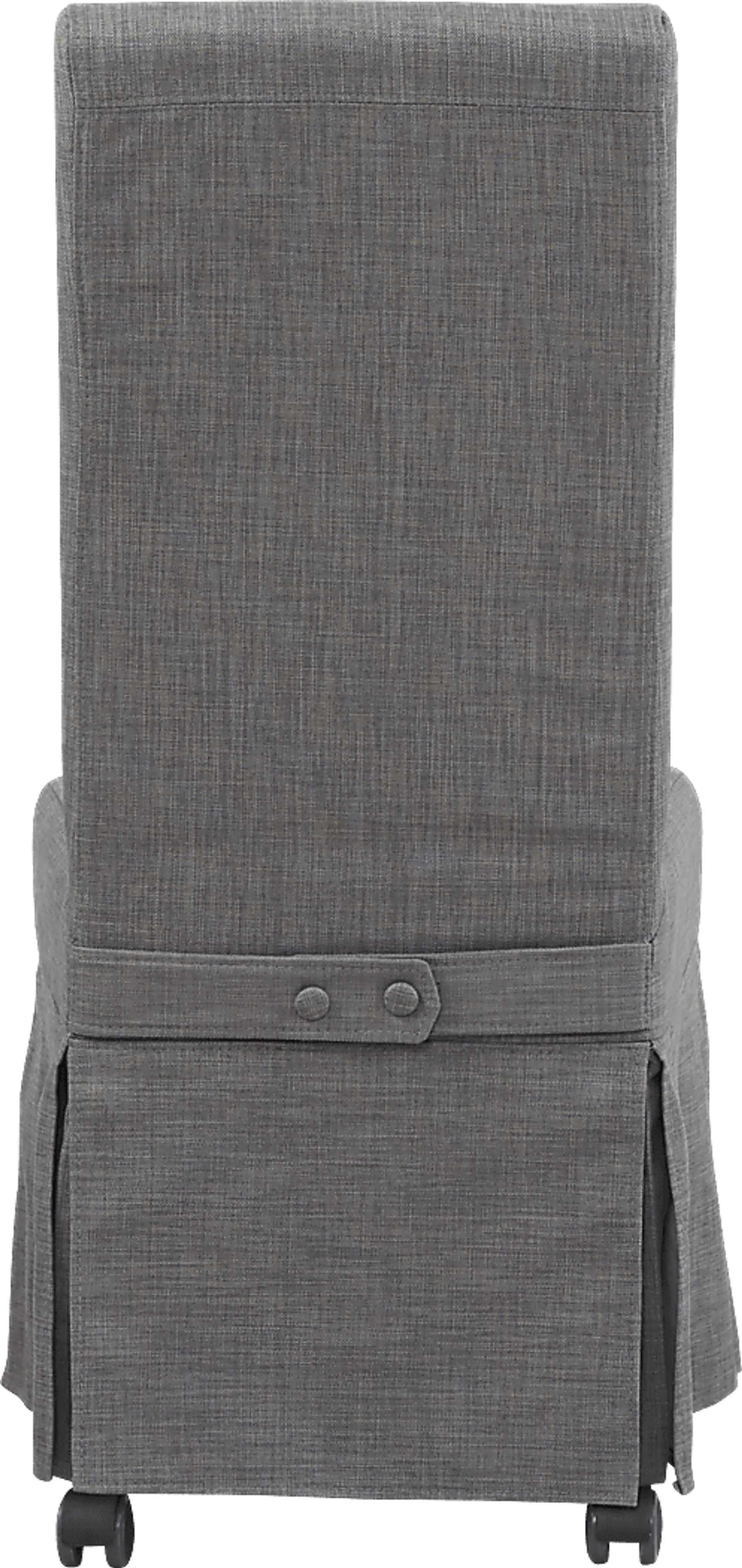 Crespin Gray Side Chair - Image 2