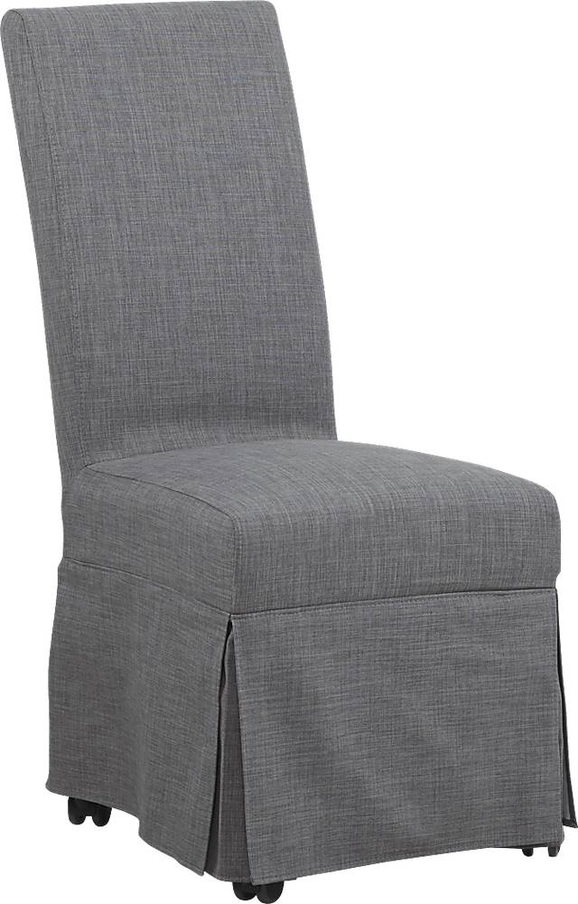 Crespin Gray Side Chair - Thumbnail - Image 1