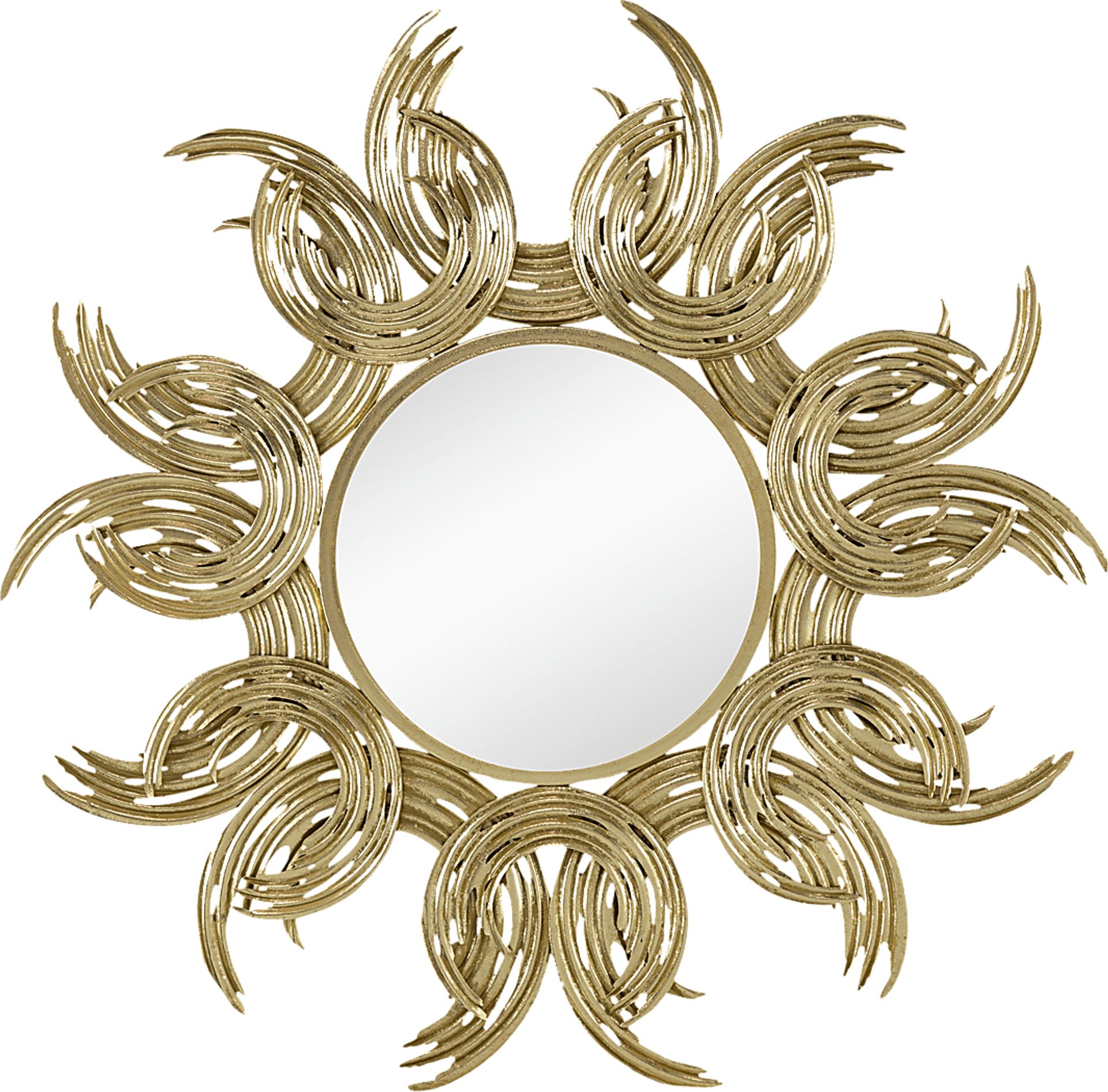 Cressmoor Gold Mirror - Image 1