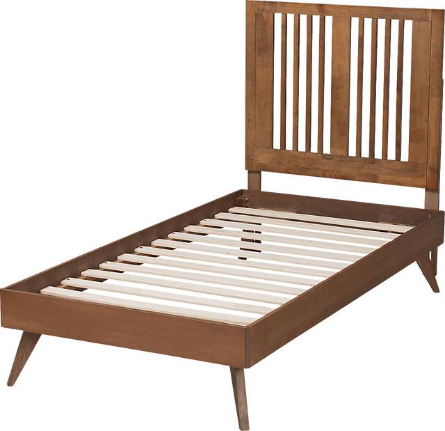 Cresstone Brown Twin Bed - Thumbnail - Image 3