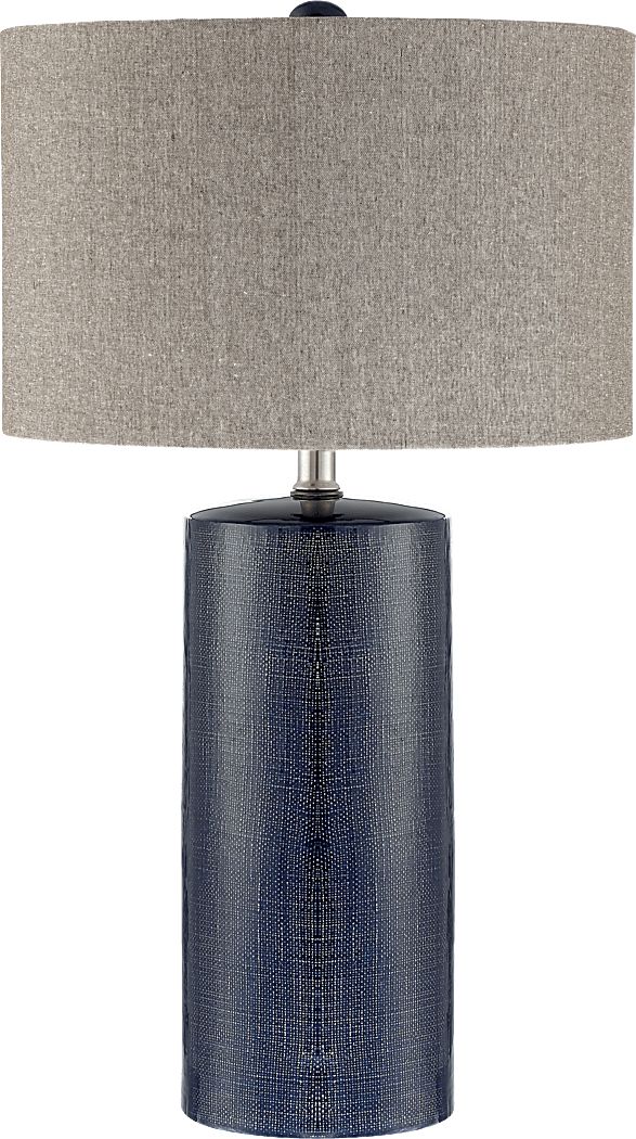 Crest Estates Blue Lamp