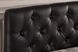 Cresta Black Queen Upholstered Headboard