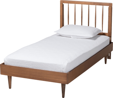 Crestbrook Brown Twin Bed
