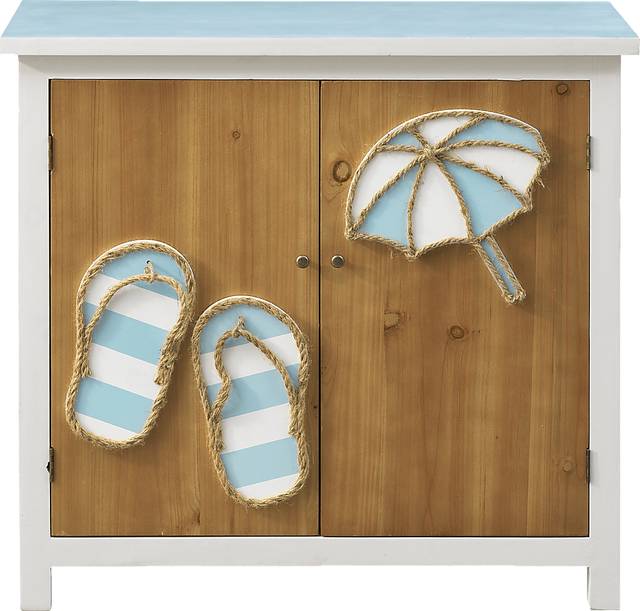 Crestfield White Accent Cabinet - Thumbnail - Image 2
