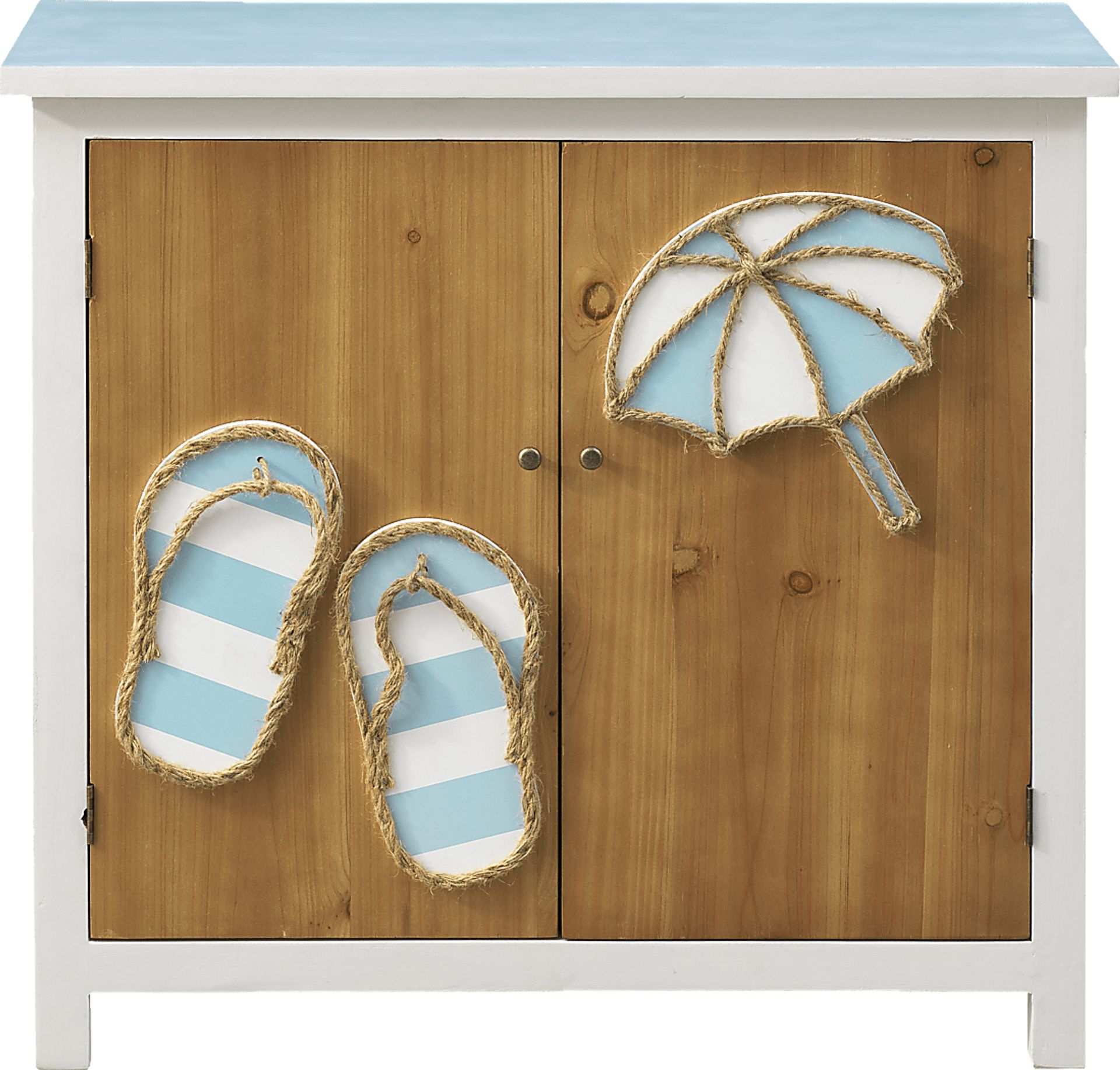 Crestfield White Accent Cabinet - Image 2