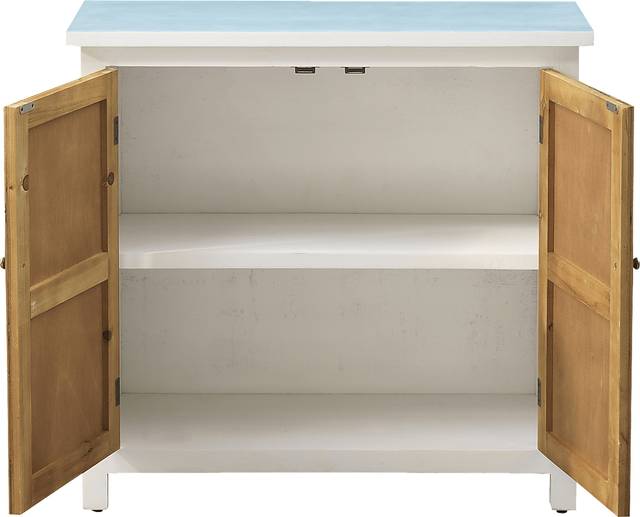 Crestfield White Accent Cabinet - Thumbnail - Image 3