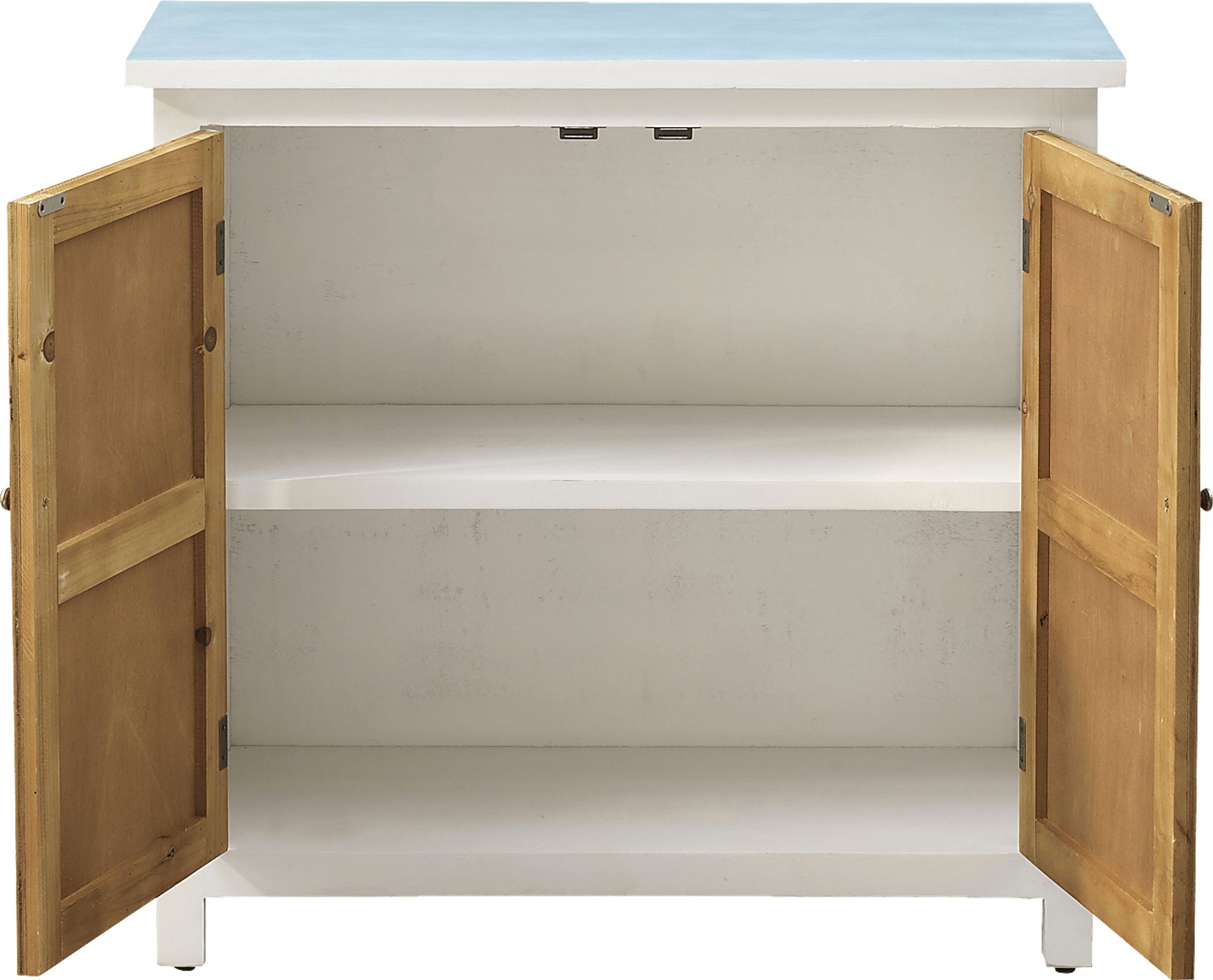 Crestfield White Accent Cabinet - Image 3