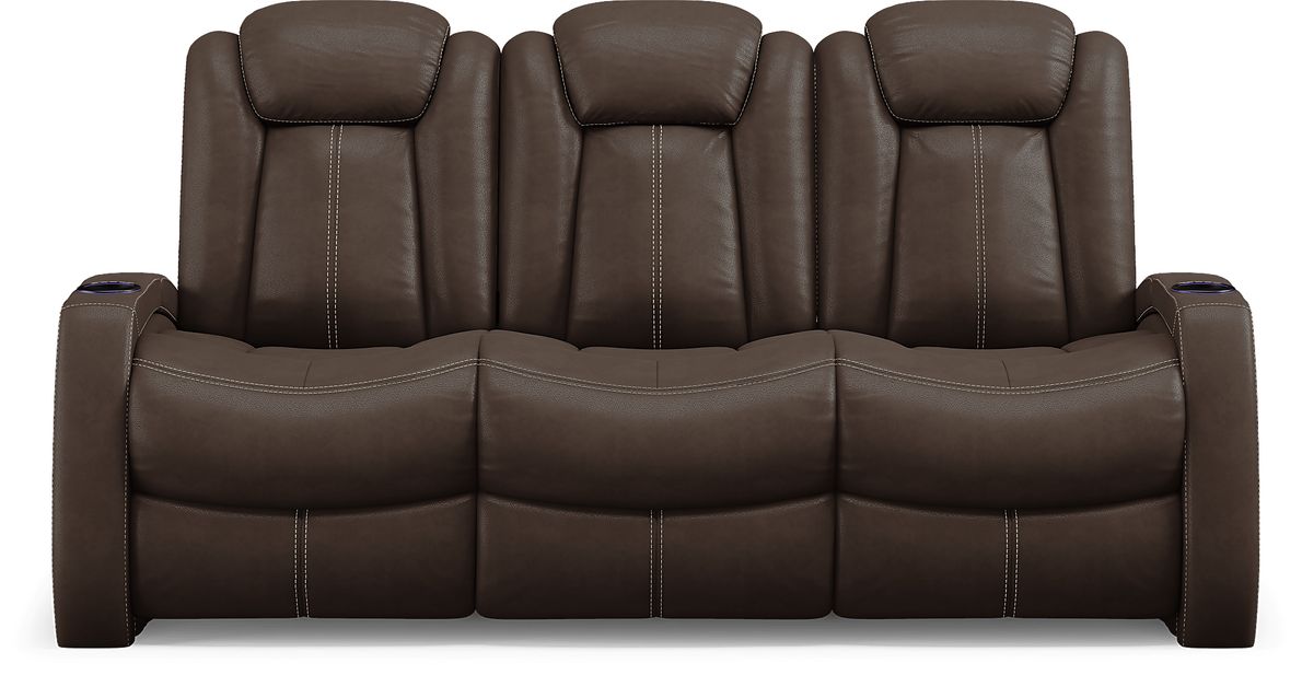 Crestline dual store power reclining sofa