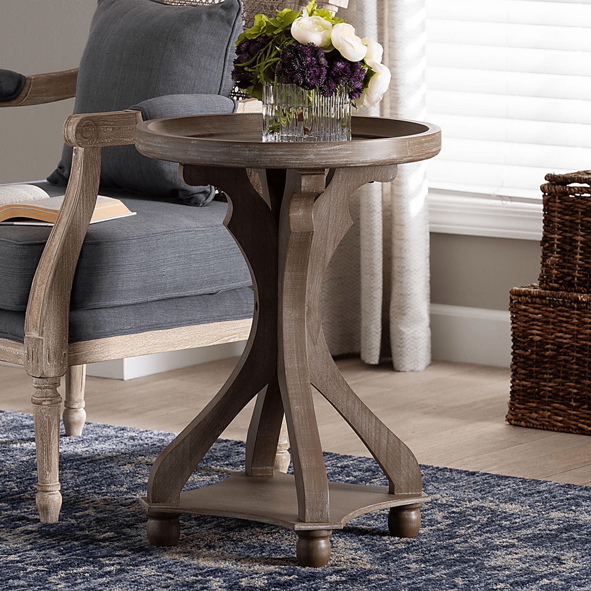 Crestlinea Brown End Table - Image 2