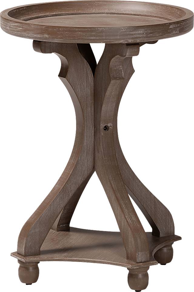 Crestlinea Brown End Table - Thumbnail - Image 1