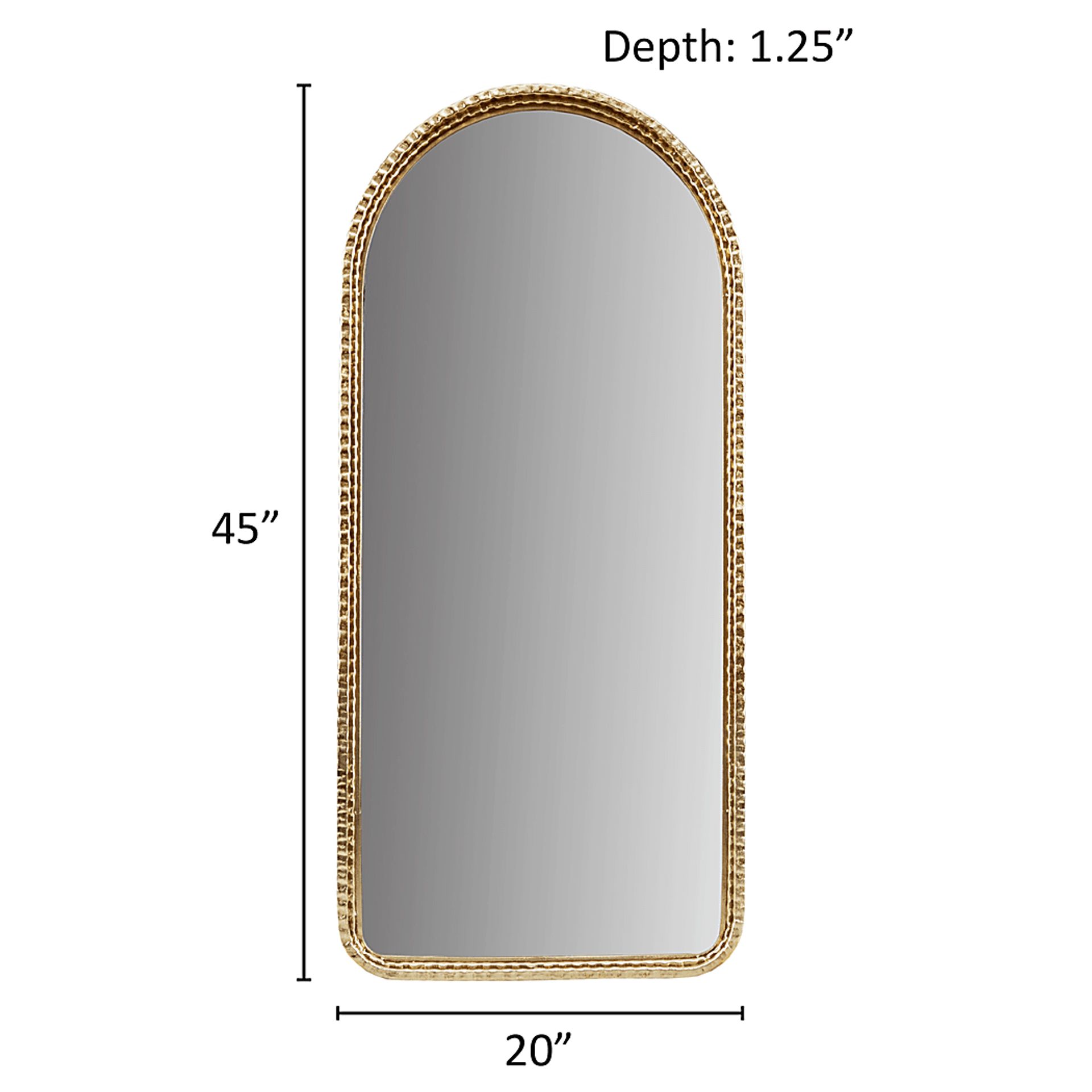 Crestmeade Gold Mirror - Image 9