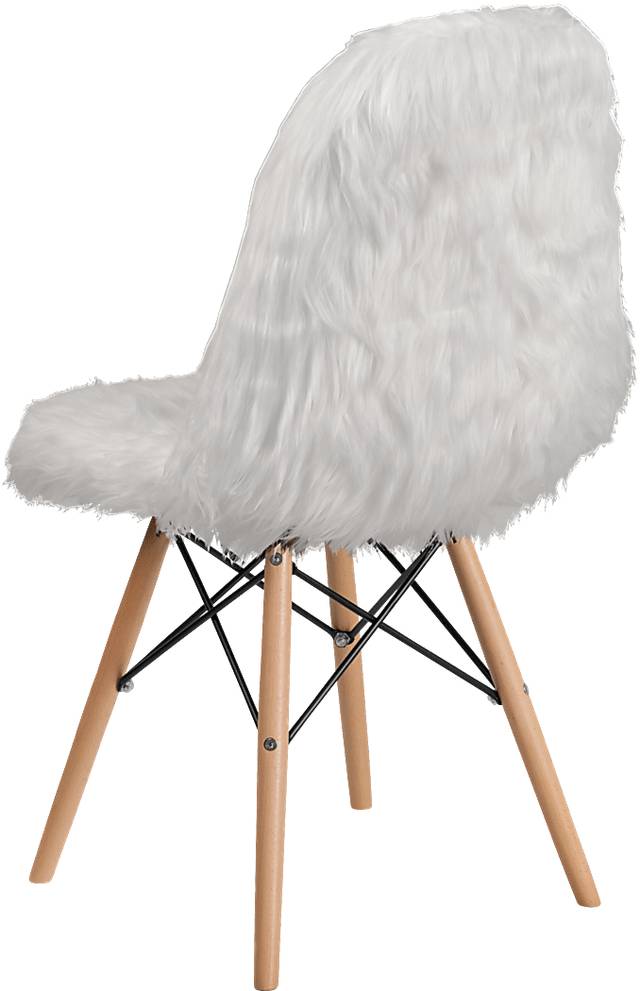 Crestmount White Accent Chair - Thumbnail - Image 3