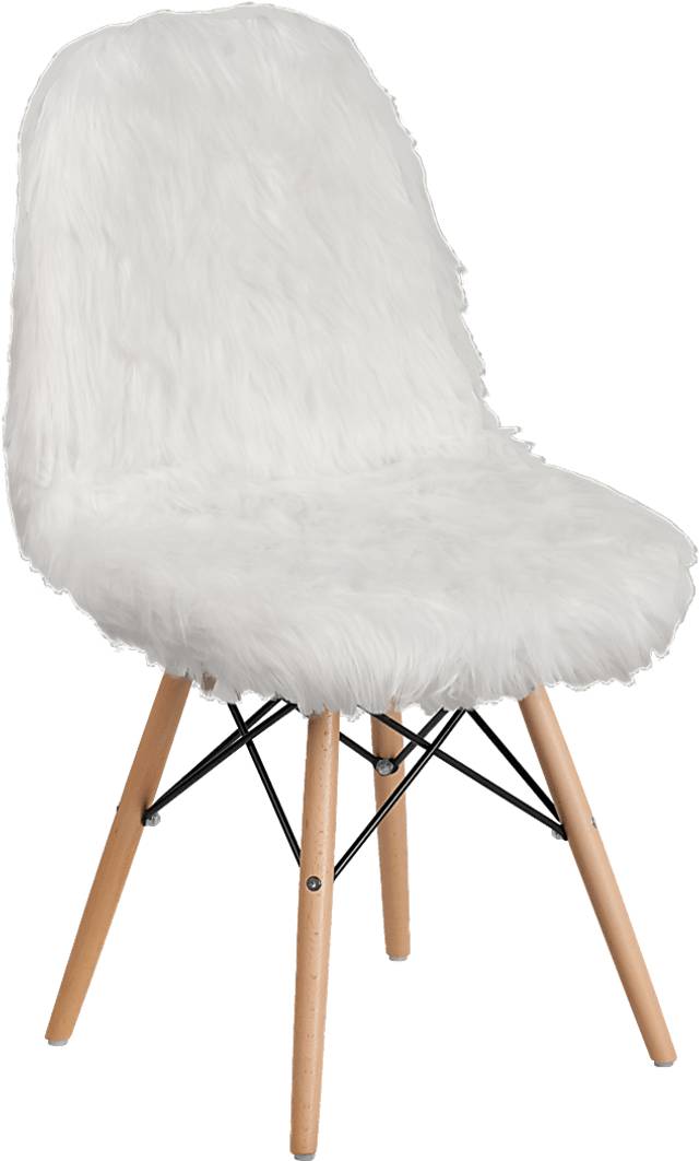 Crestmount White Accent Chair - Thumbnail - Image 1