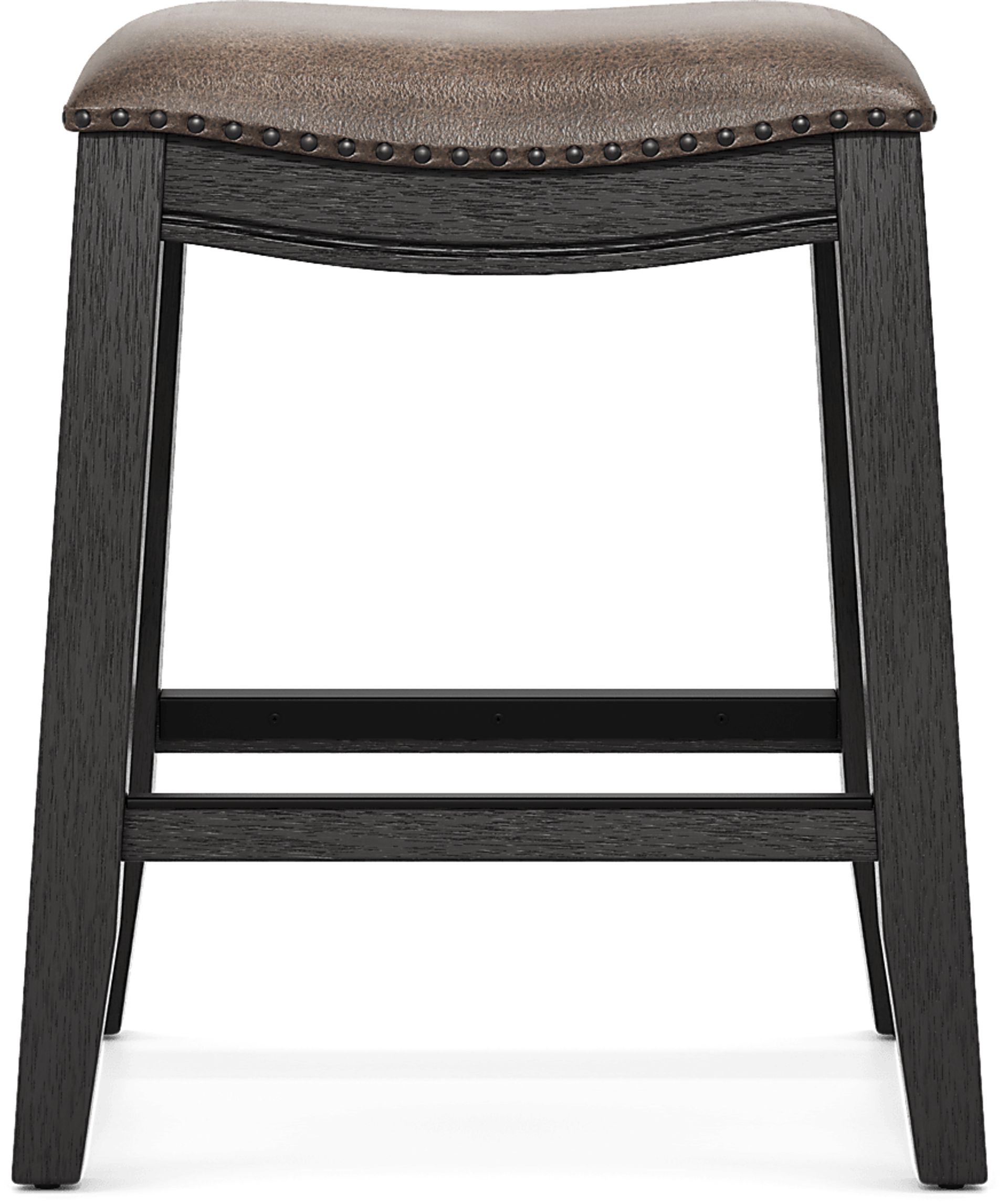 Creston Point Black 5 Pc Counter Height Dining Room with Kyoto Stools - Image 5