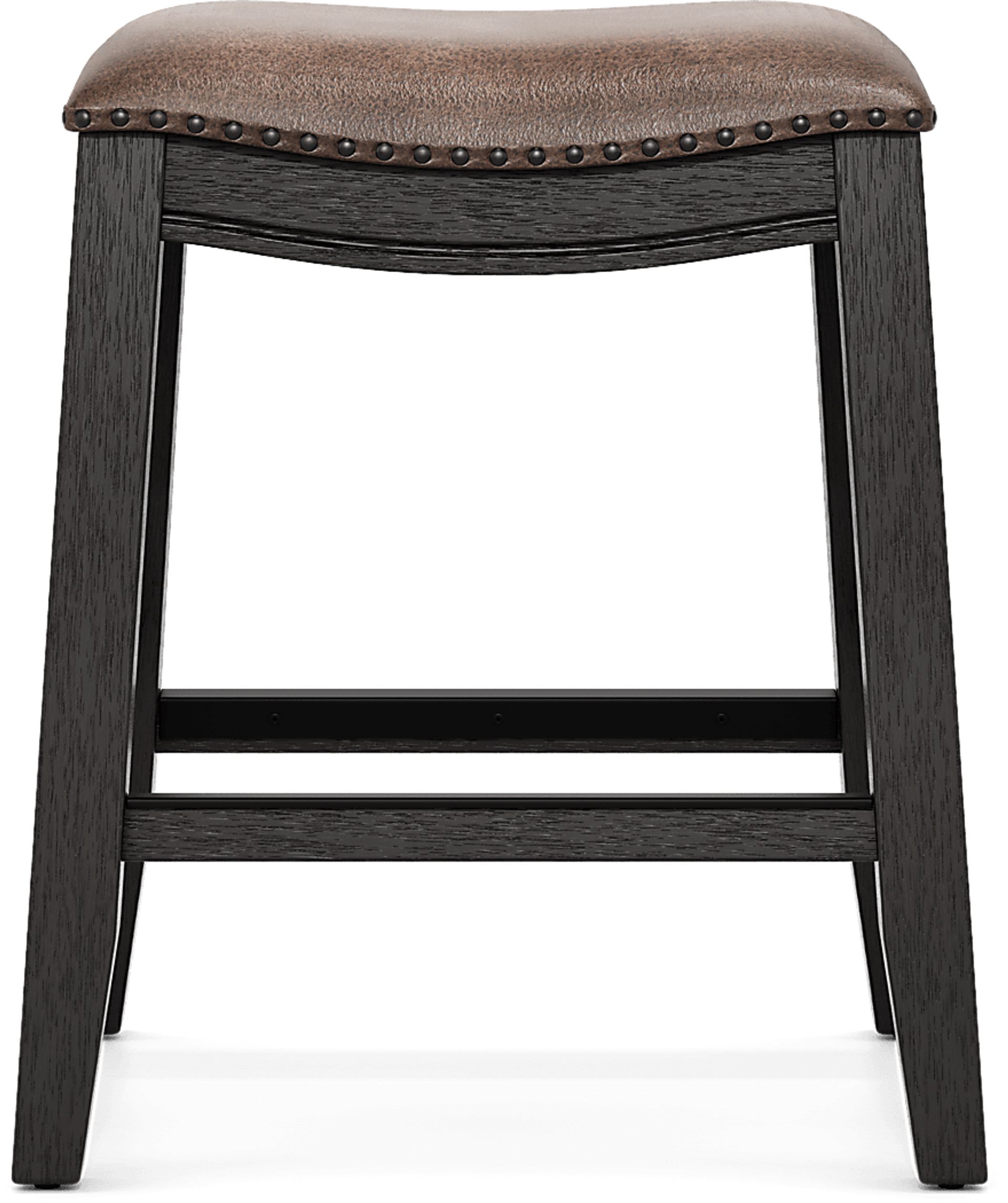 Creston Point Black 5 Pc Counter Height Dining Room with Kyoto Stools - Image 5